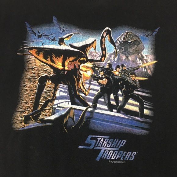 Vintage ‘97 Starship Troopers Movie Tee - Picture 3 of 5